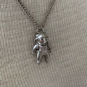 Lv Galaxy Astronaut Necklace Ultra Rare 
